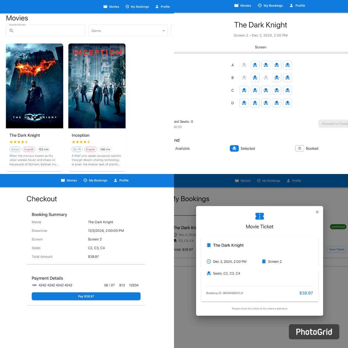 Real-Time Movie Ticket Booking System